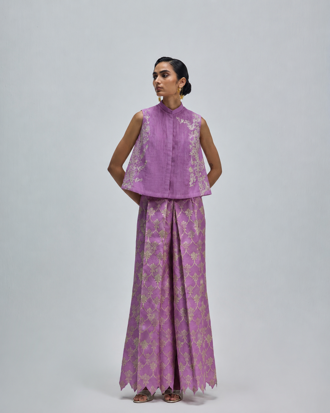 Noor Top - Rose Lilac