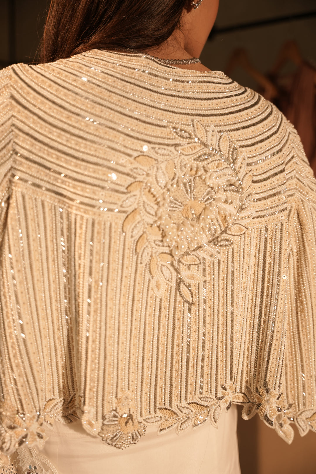 Pearl Embellished Bolero
