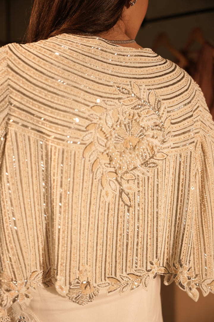Pearl Embellished Bolero