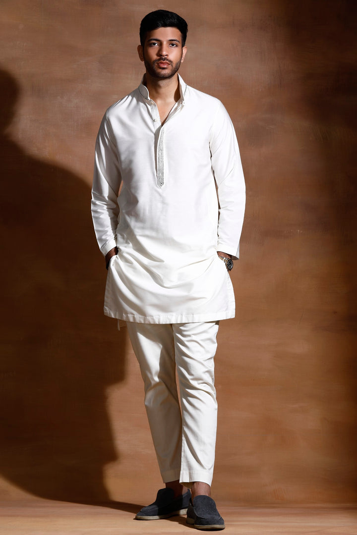 White Men's Kurta