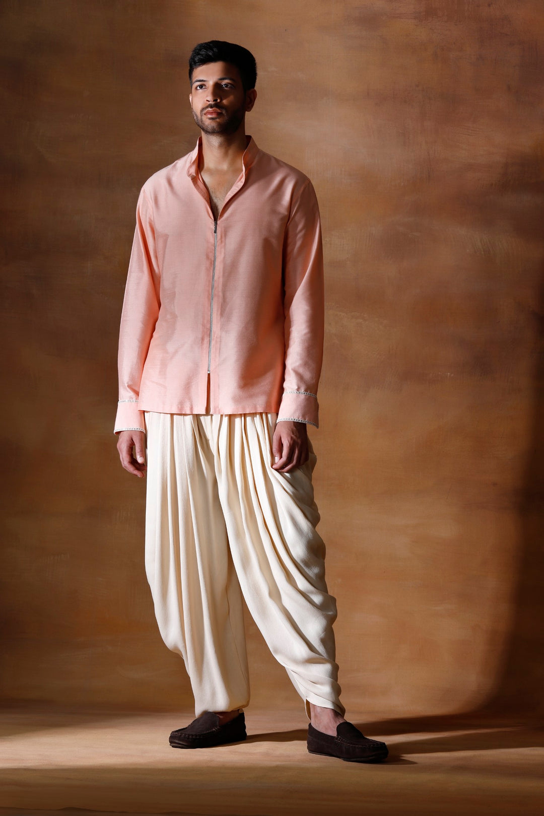 Beige Men's Dhoti