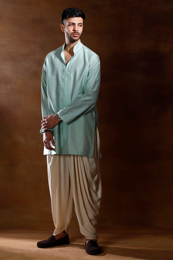 Light Blue Men's Kurta