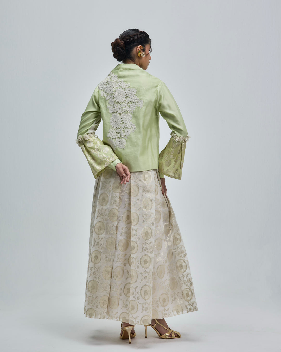 Ziya Top - Lime Pearl