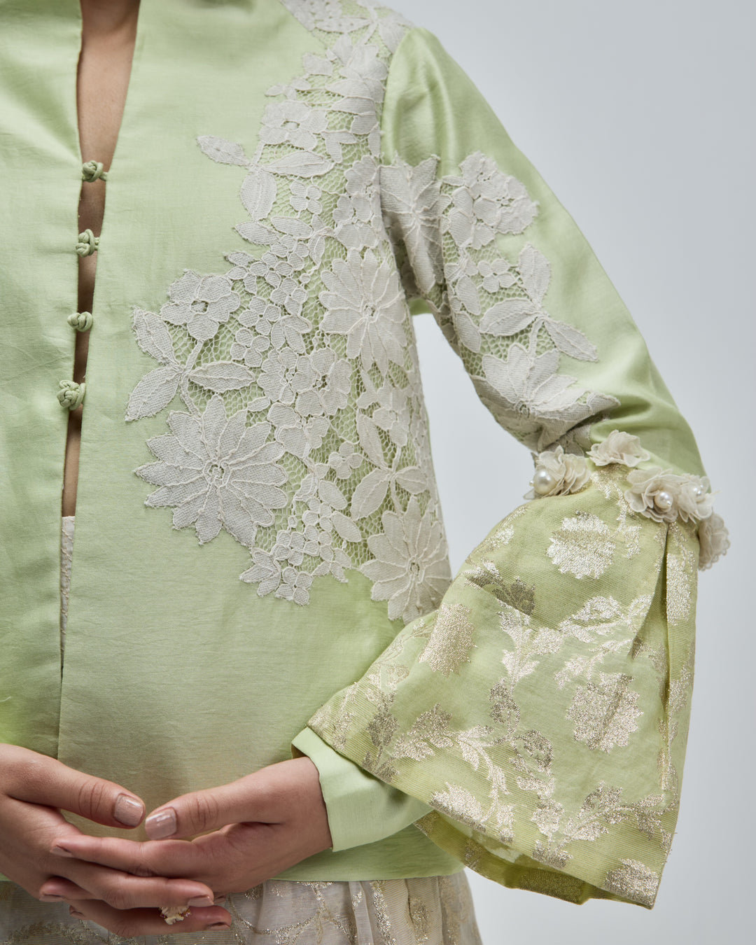 Ziya Top - Lime Pearl