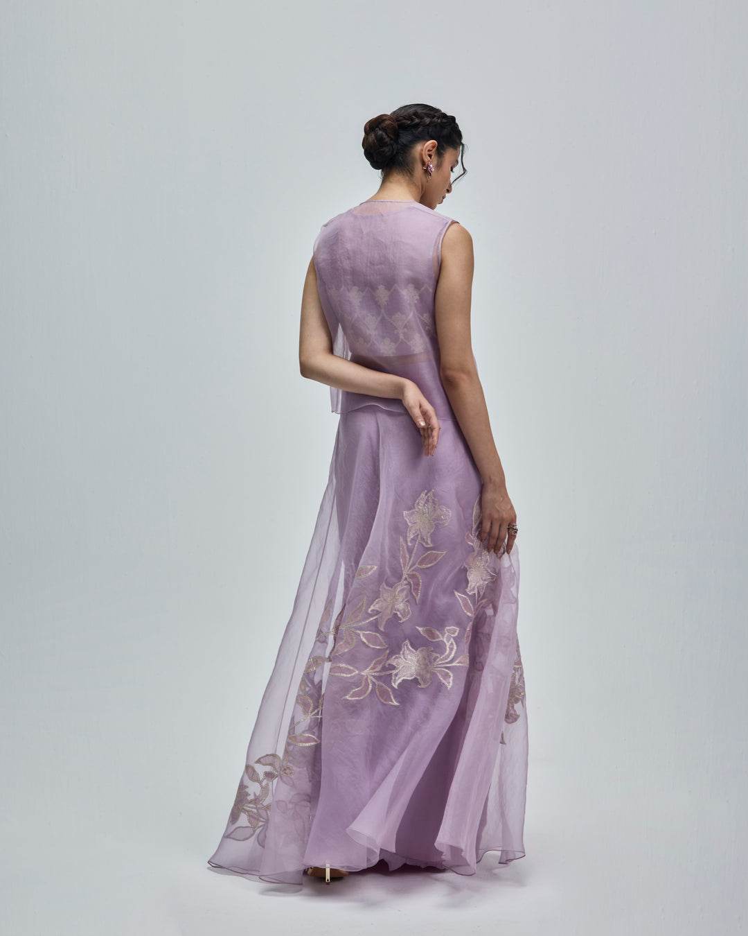 Nazm Top - Dusty Lavender