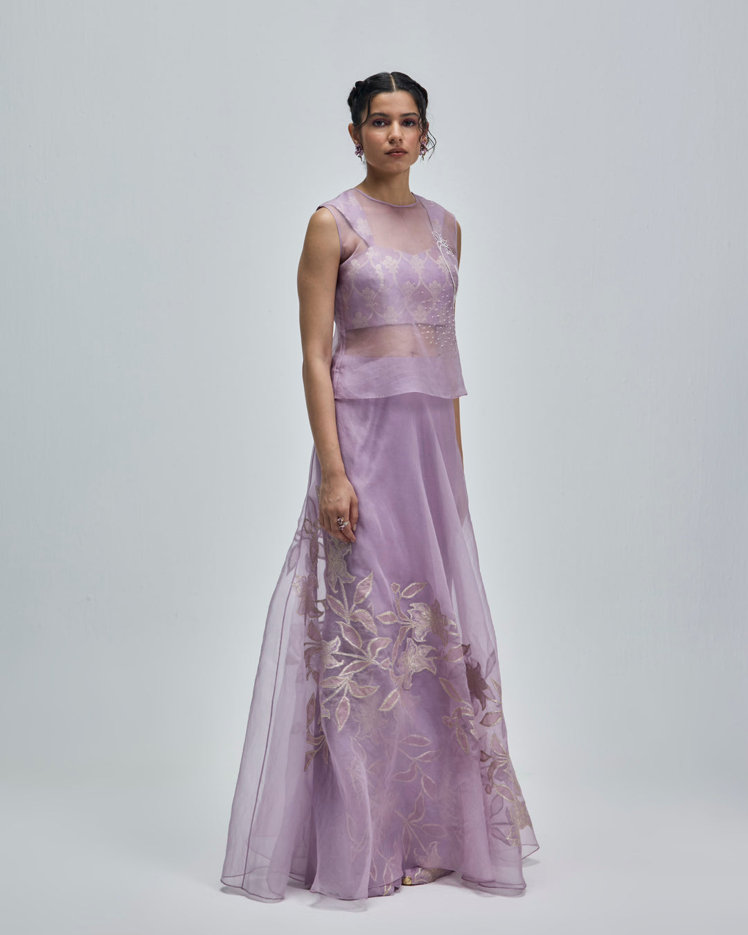 Nazm Top - Dusty Lavender