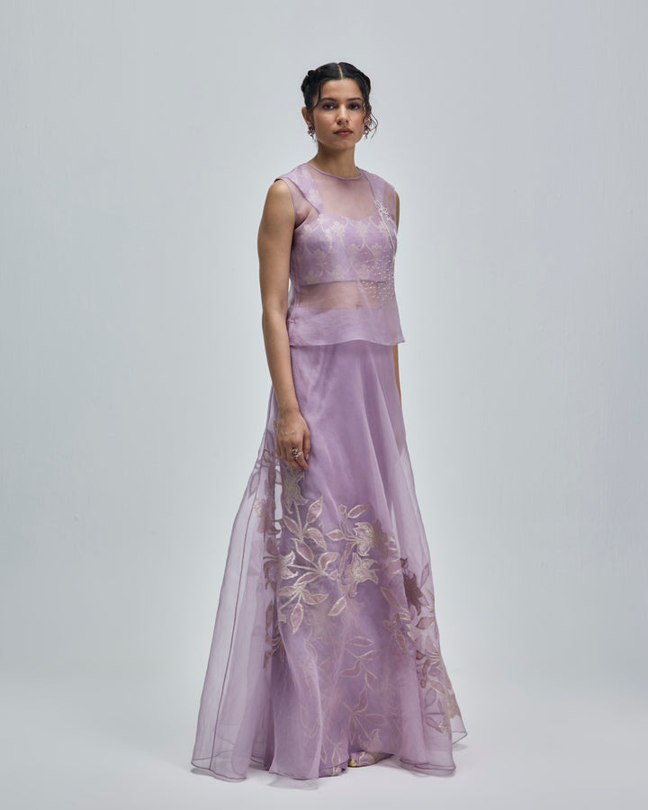 Nazm Top - Dusty Lavender