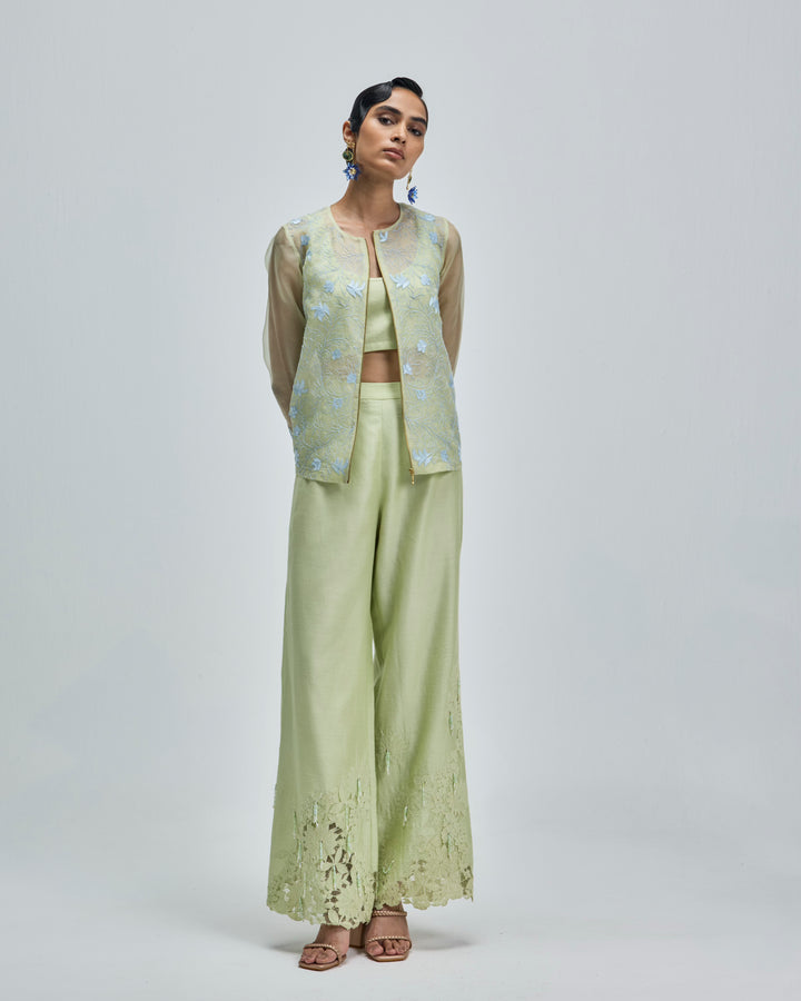 Saba Jacket - Lime Pearl
