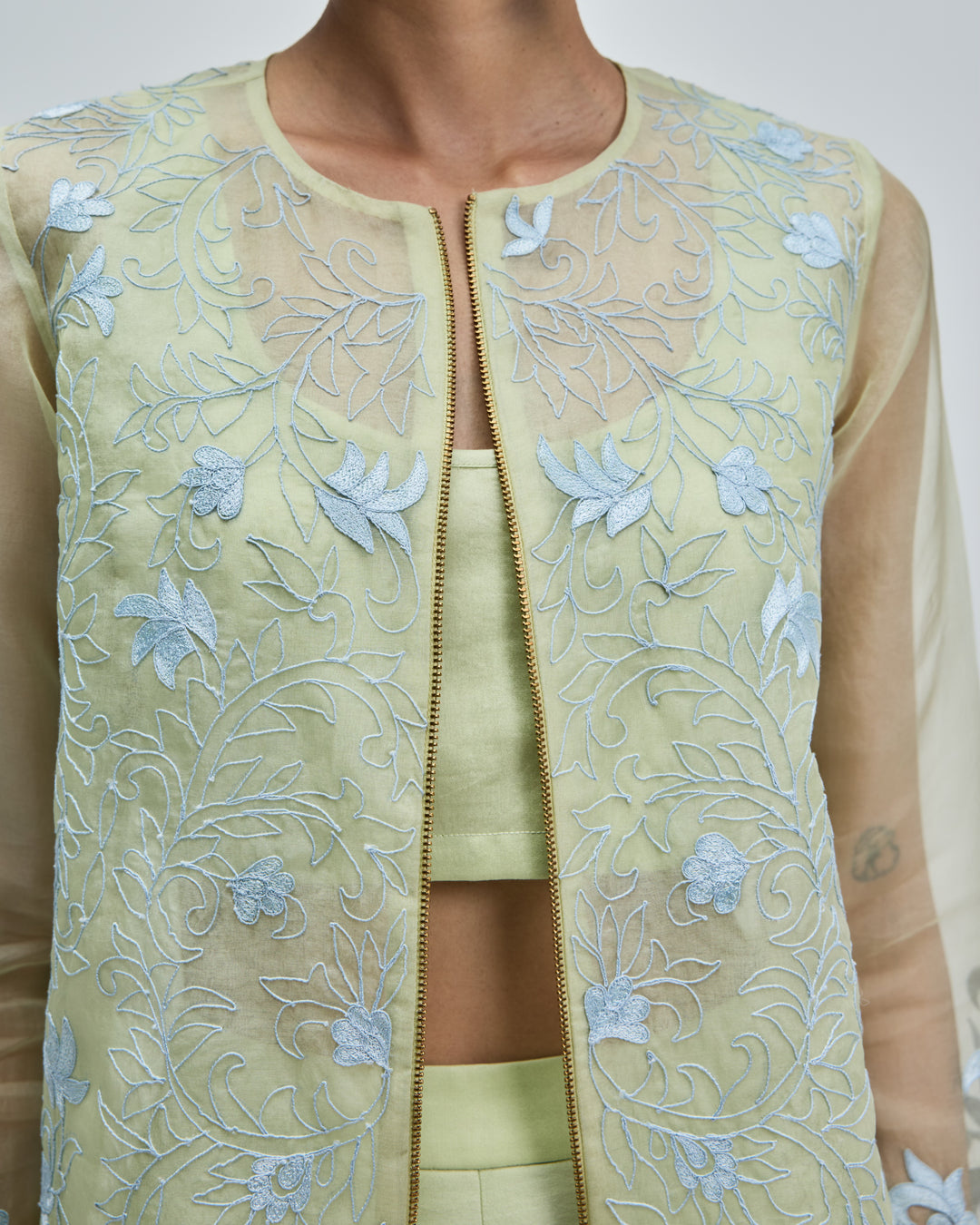 Saba Jacket - Lime Pearl