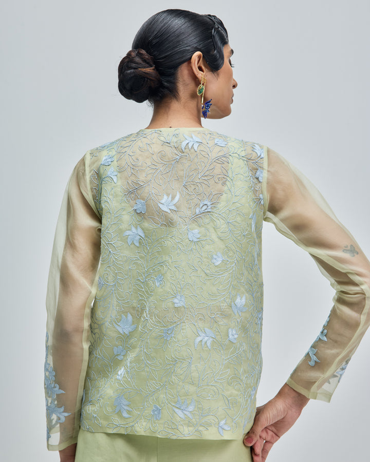 Saba Jacket - Lime Pearl