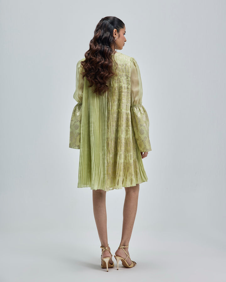 Naira Dress - Lime Pearl