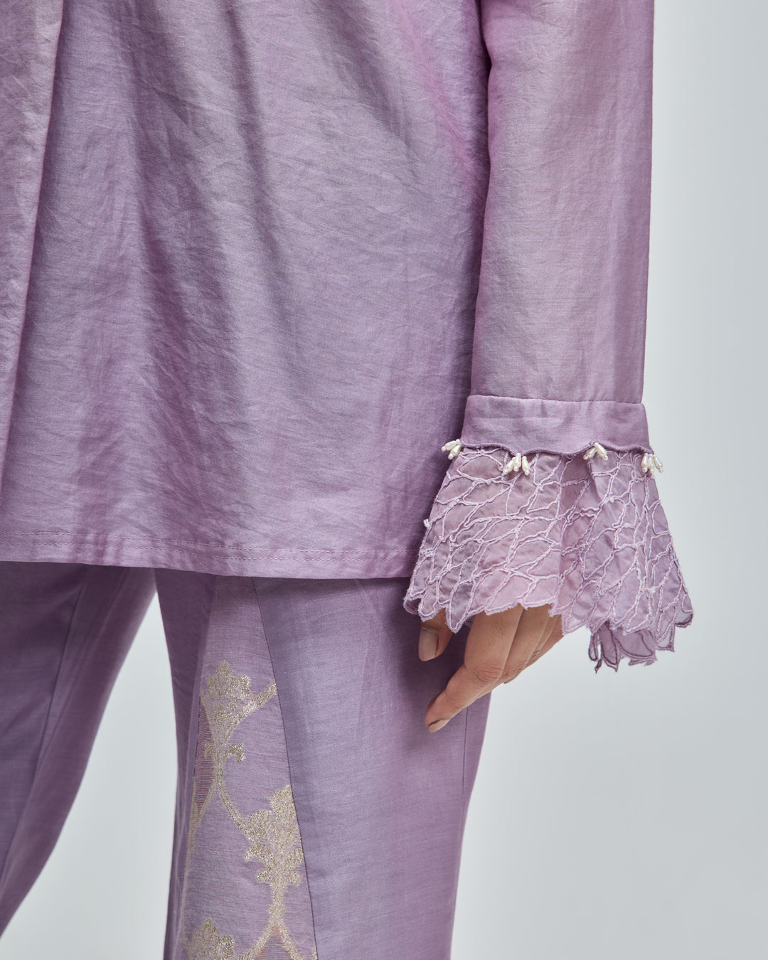 Mysa Top - Dusty Lavender