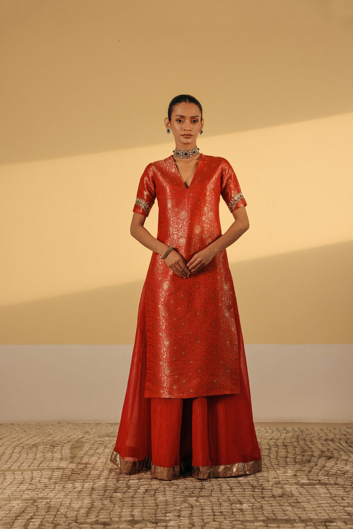 Hot Pink Tissue Sharara