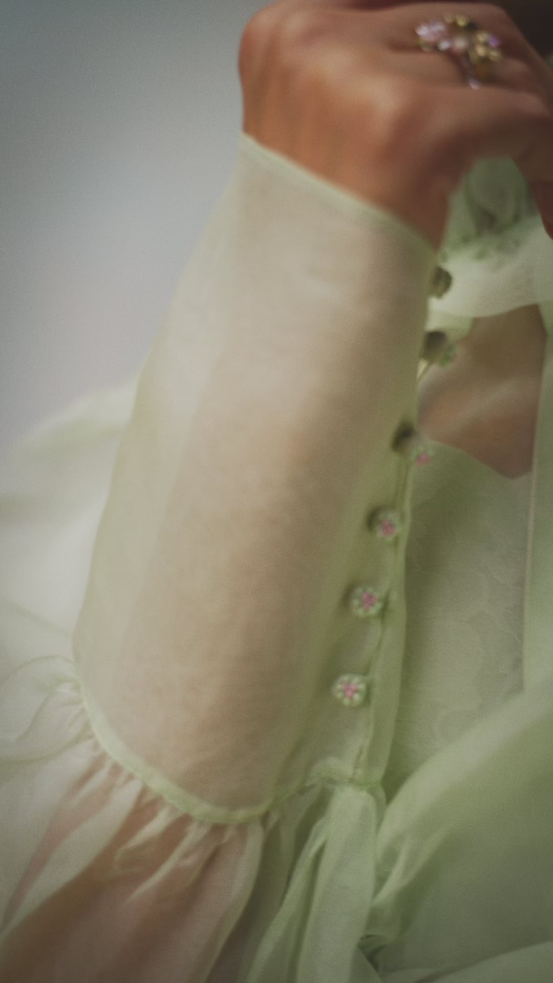 Tara Top - Willow Green